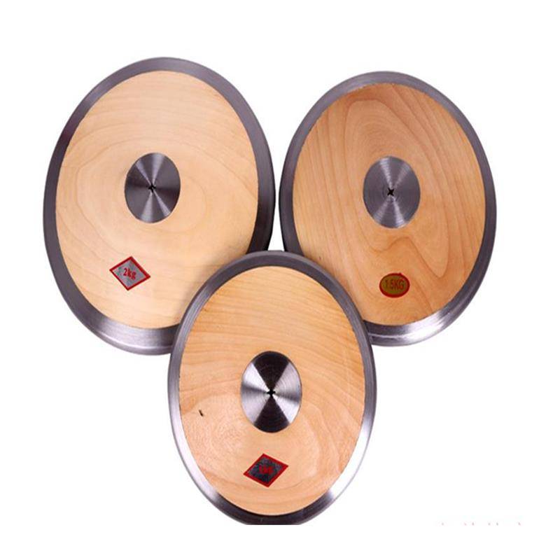 School equipment track and field competition iron cake wood solid iron cake nylon iron cake rubber cake middle school entrance examination men and women