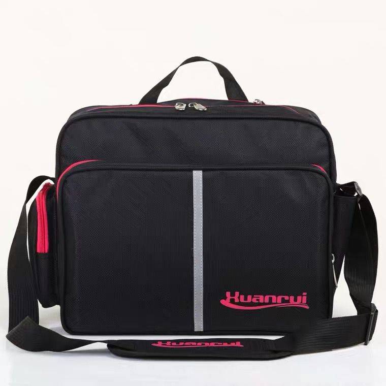 The new table tennis bag sports bag shoulder backpack table tennis racket bag oblique cross -bag coach bag men's bag