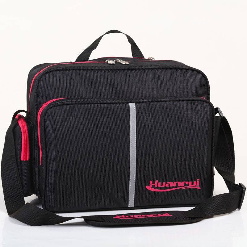 The new table tennis bag sports bag shoulder backpack table tennis racket bag oblique cross -bag coach bag men's bag