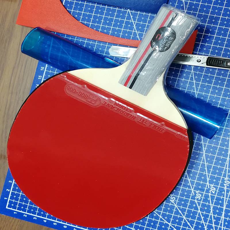 Table Tennis racket rubber paste tool set Cutting knife cutting edge art knife roller rod pad, sharp and easy to operate