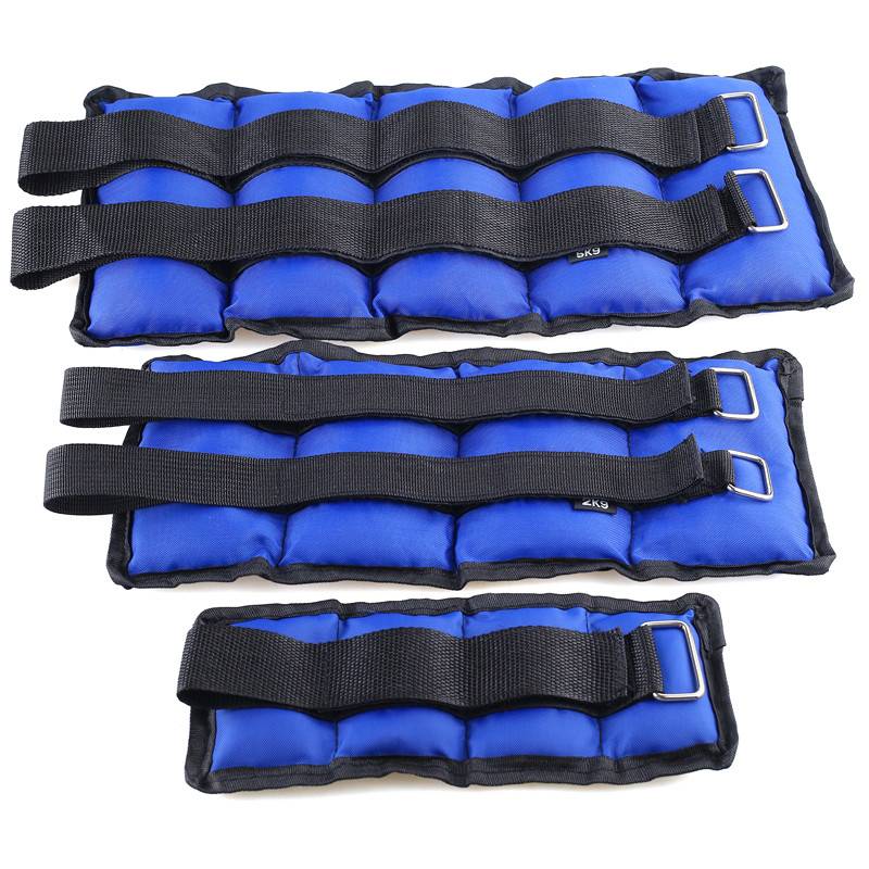 Leg -tie sandbags Living weight running dance training Students ankle 3 kg 2kg Wolverine sports men and women sandbags tied to hand