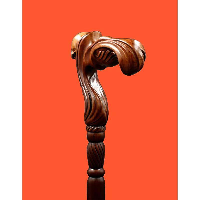 New direct sales Amazon explosion skull crutches carved horse head big elephant head lion head cane Halloween