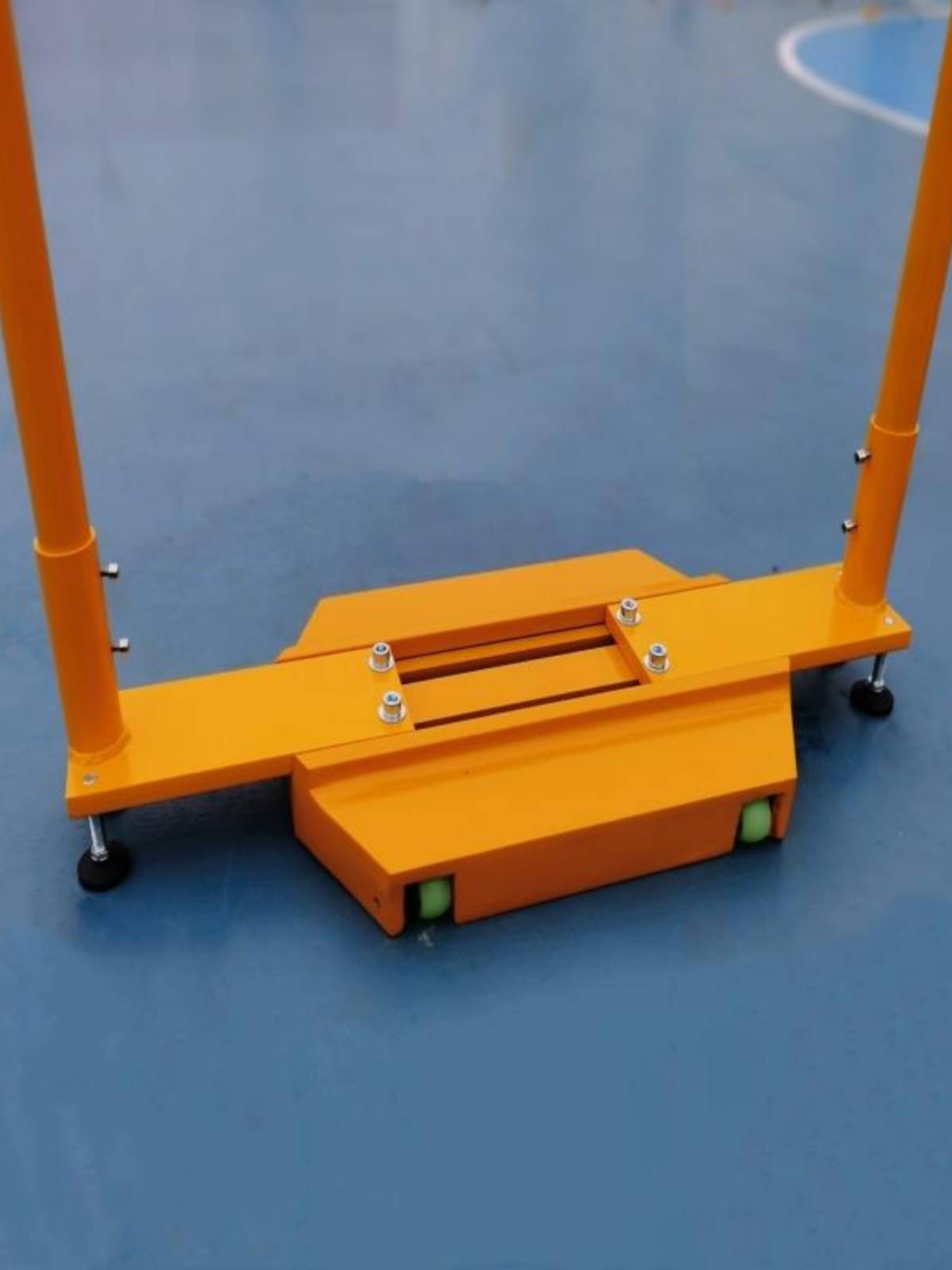 Badminton Sitting Pier Cast iron base Badminton frame Standard mesh badminton pillar mobile badminton network frame
