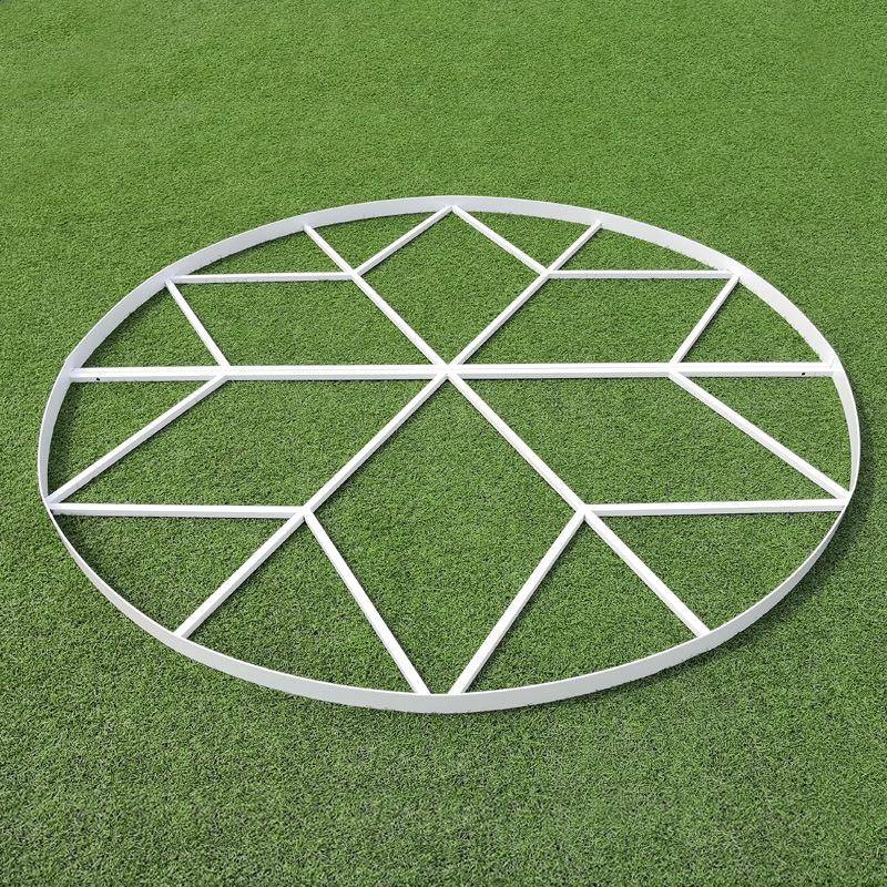 Athletics and field shot, toe, toe, toe board venue in diameter of 2.15 meters shot shot throwing ring 2.5m iron cake ring