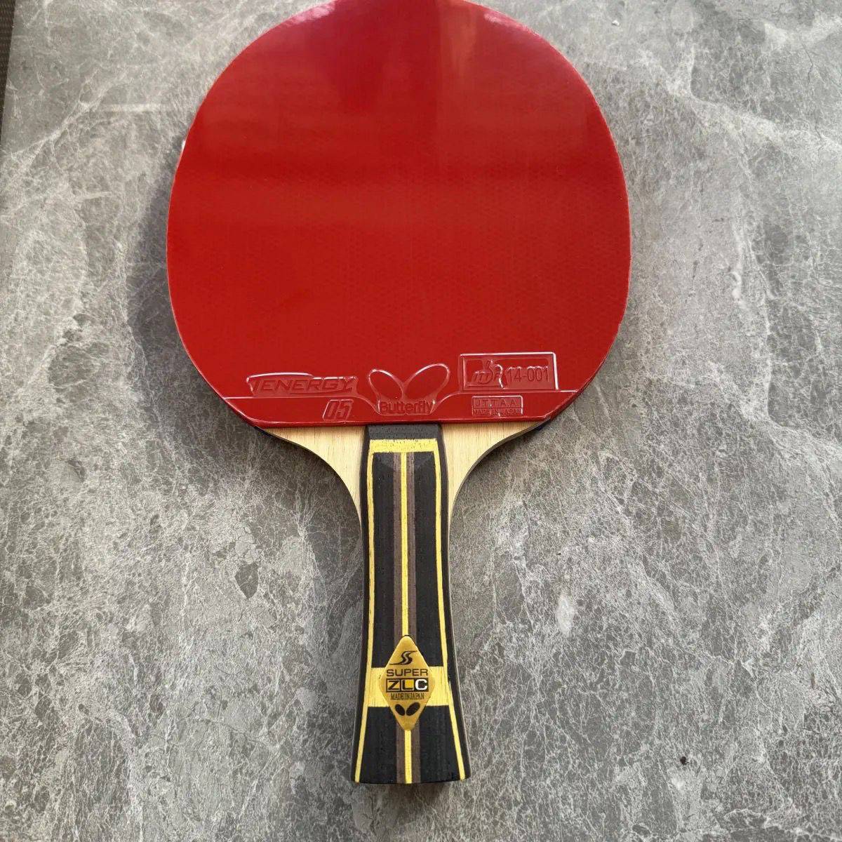 Butterfly King ALC Super Zhang Jike Mung Bean New ZLC Fragrant Carbon Table Tennis Sheet Fund Board Products DIY