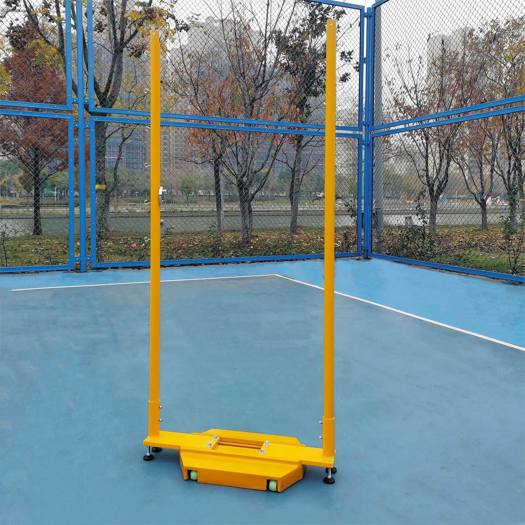 Double -pillar feather rack 36kg of cast iron base