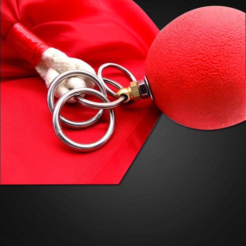 Nine section whip training rope novice practice rope whip dedicated Baijiaqimen soft weapon beginner learning fitness rubber meteor hammer