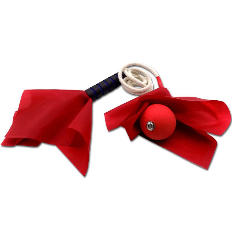 Nine section whip training rope novice practice rope whip dedicated Baijiaqimen soft weapon beginner learning fitness rubber meteor hammer