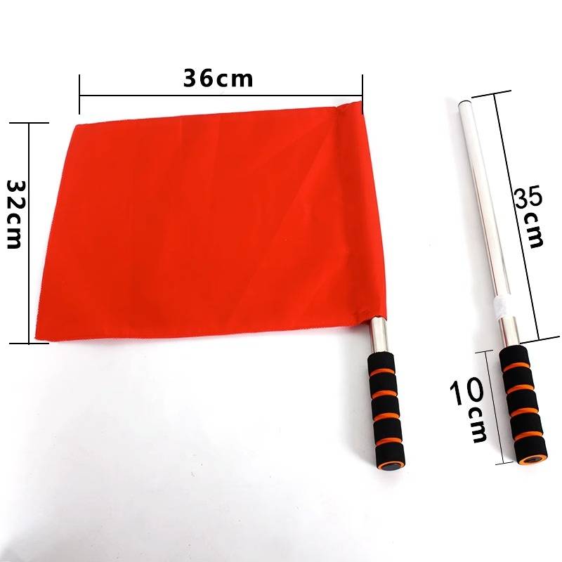 Fa Lingqi Athletics Games Referee Touring Blight Bling Blight Red -Green White Traffic Command Railway Signal Banner Volunteer Volunteer