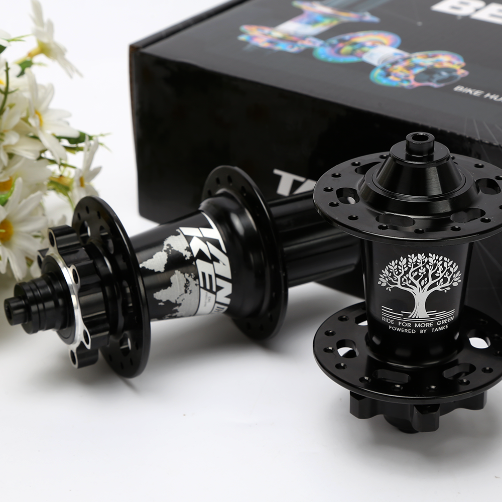 Carbon passenger TANKE mountain bicycle 120 loud flower drum 6 claws fast bucket shaft color 32/36 holes loud front 2 rear 4