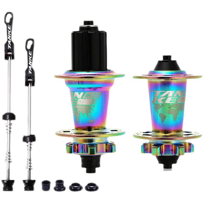 Carbon passenger TANKE mountain bicycle 120 loud flower drum 6 claws fast bucket shaft color 32/36 holes loud front 2 rear 4