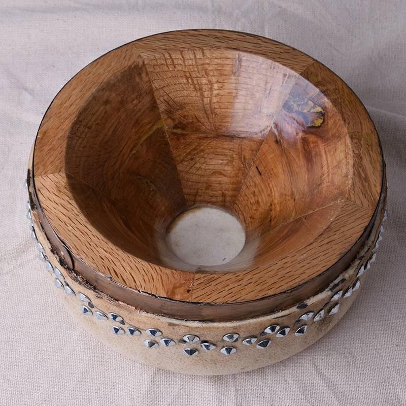 Professional Fengming Brand Beijing Ban Drum Qinqiang Yu Drum Skill Opera Cowhide Drum Peking Opera Xunzi+Drum Base+Drum Baseball