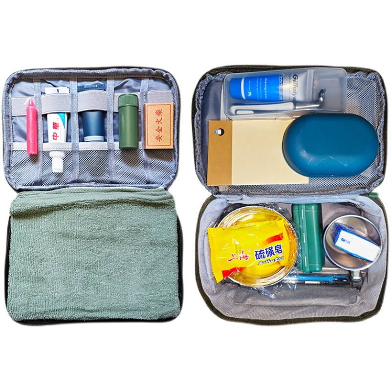 Battle reserve material full set of combat reserve small bag materials carrying bag military training inspection small package toiletting fast reaction package