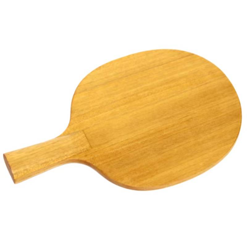 Solid wood table tennis racket bottom plate a layer of golden silk Nanmu horizontal shooting professional level = beginner high elastic fast break