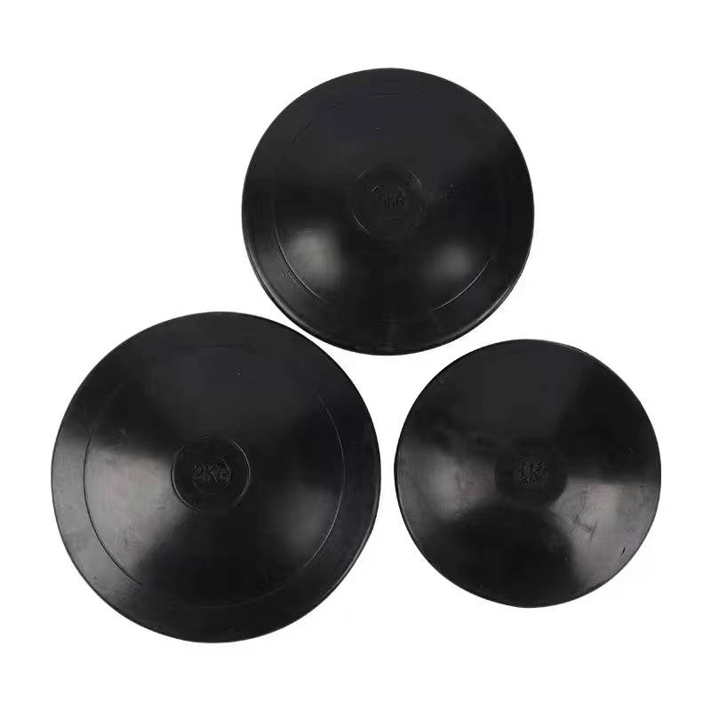 Source manufacturer Rubber iron cake track and field throw training rubber cake school competition for rubber cakes