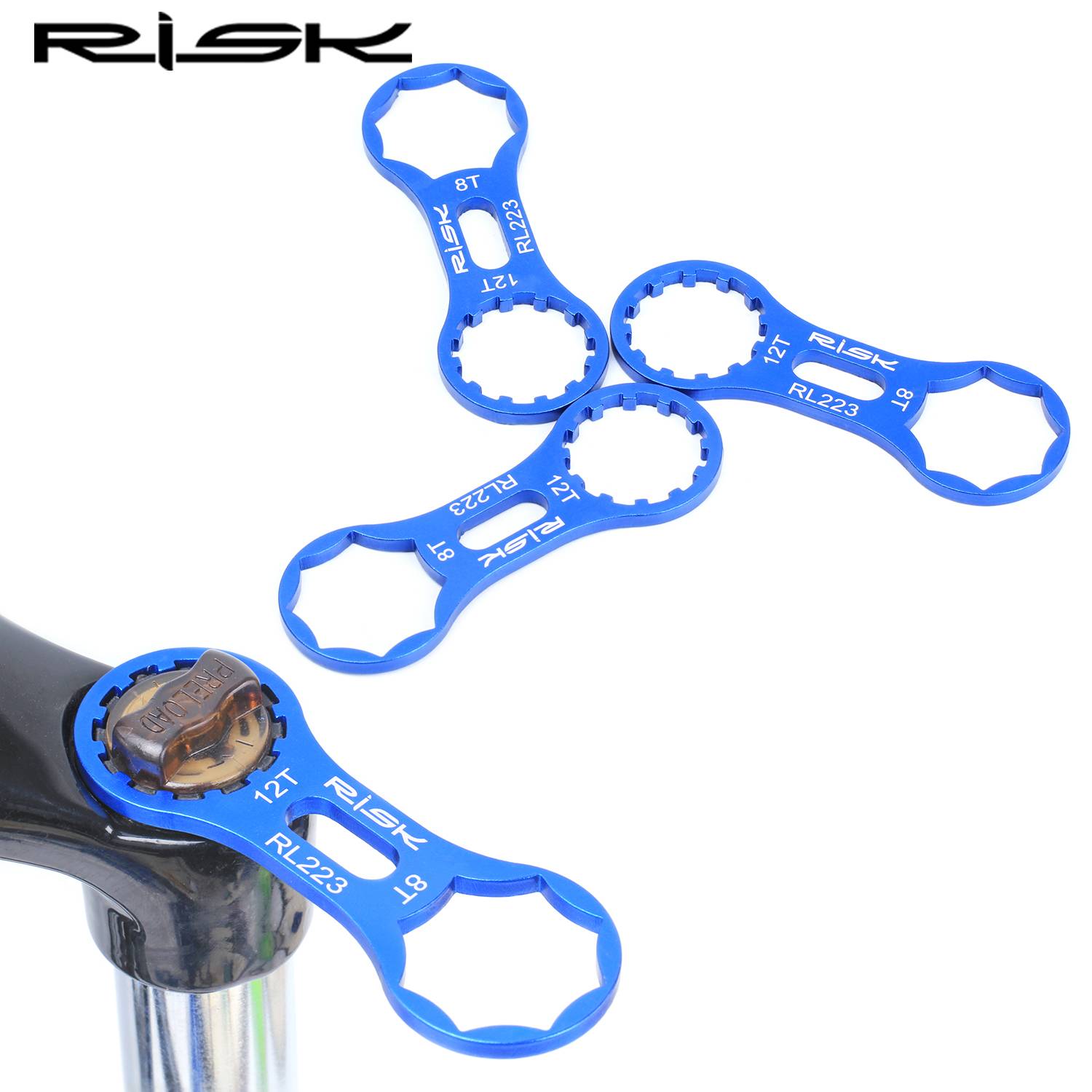 RISK Mountain Bicycle Shock Hergainer's front fork shoulder cover three -extension XCR/XCT/XCM/RST disassembly tool