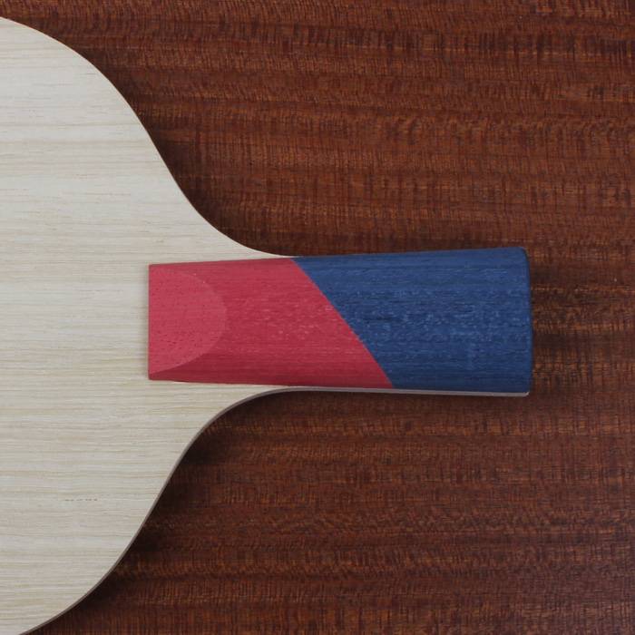 Bigman Dragon Five Butterfly King's heterogeneous bottom board table tennis racket five -wood two carbon structure