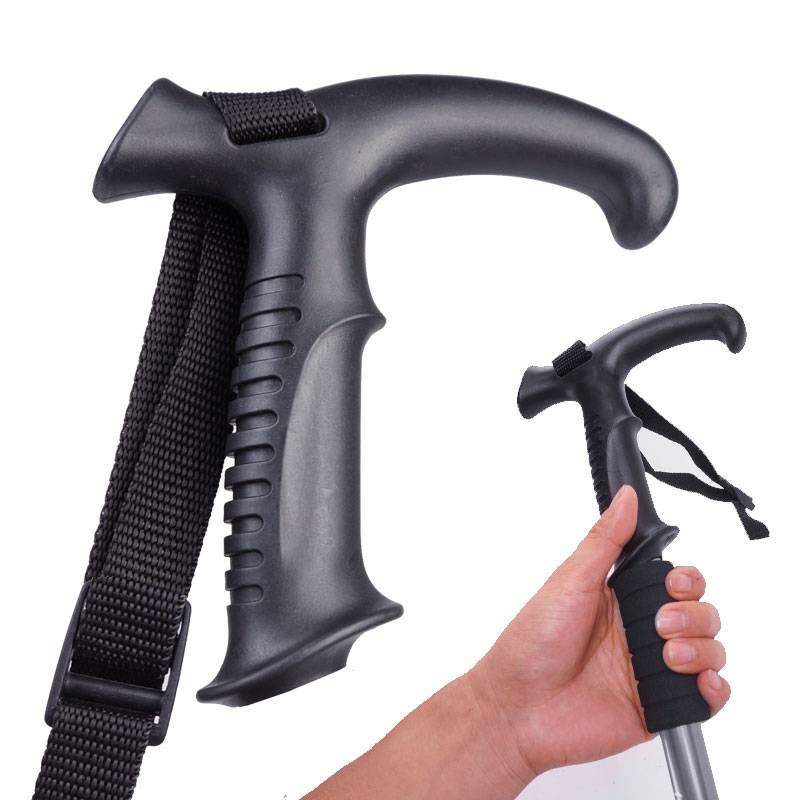 Mountaineering stick, stick cane accessories, elbow handle T -shaped hand -made cane repair parts