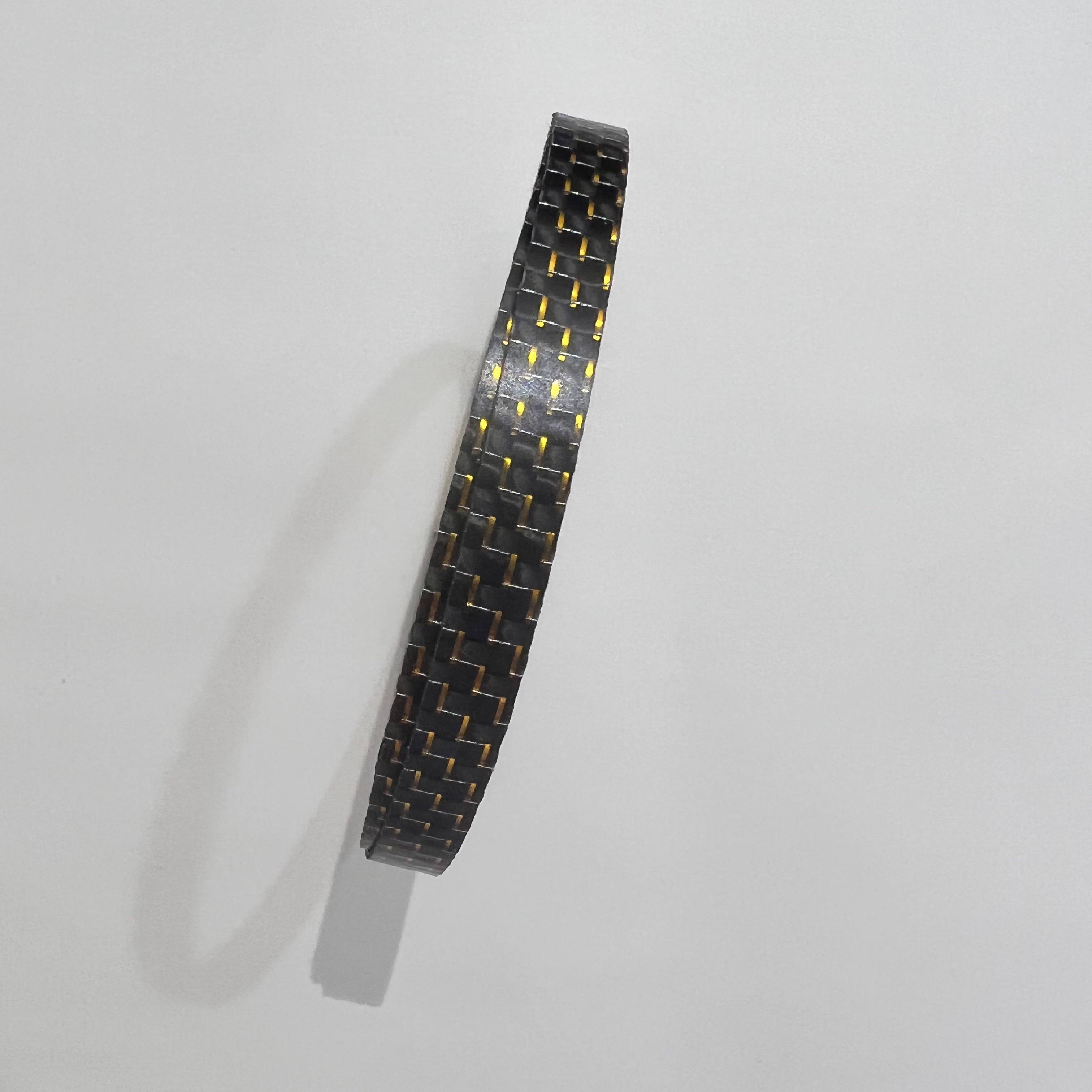 Carbon fiber table tennis racket care border defense collision defense, abrasion resistance, carbon fiber mixed metal silk self -paste