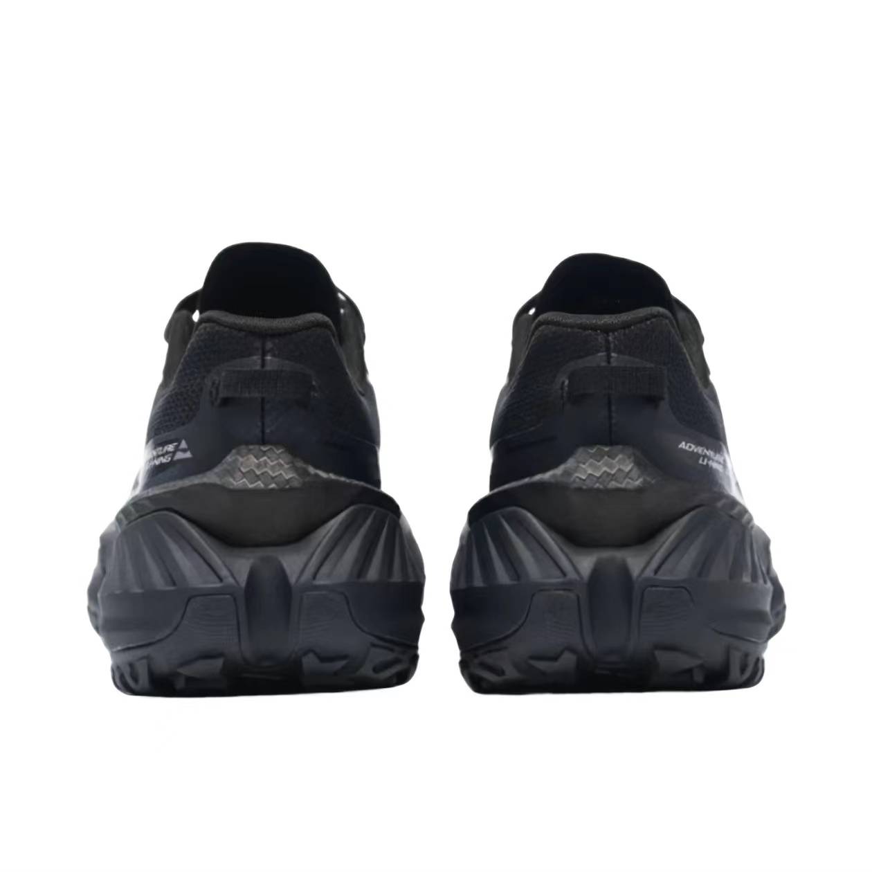 Li Ning's Lu Yueye running shoes anti -slip shock reduction, abrasion resistance high back black casual running shoes ArNT003