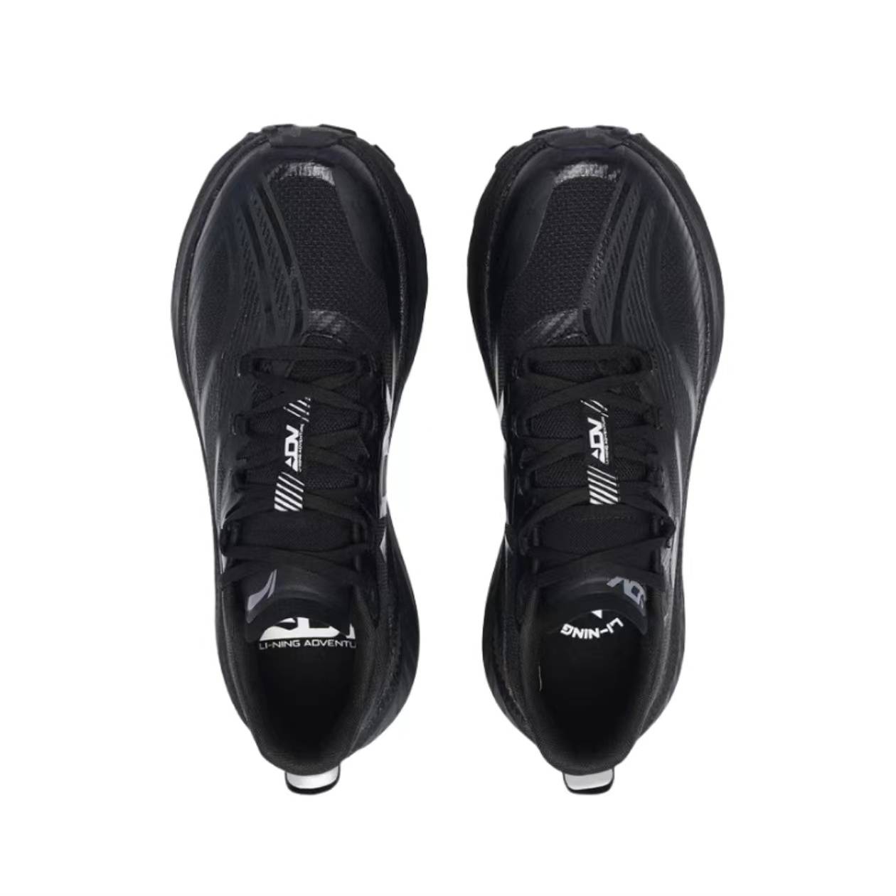 Li Ning's Lu Yueye running shoes anti -slip shock reduction, abrasion resistance high back black casual running shoes ArNT003