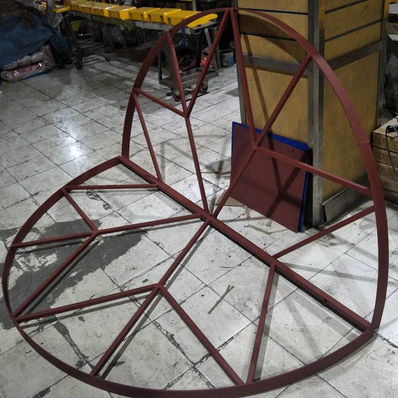 Thicked shot shot throwing circle 6mm