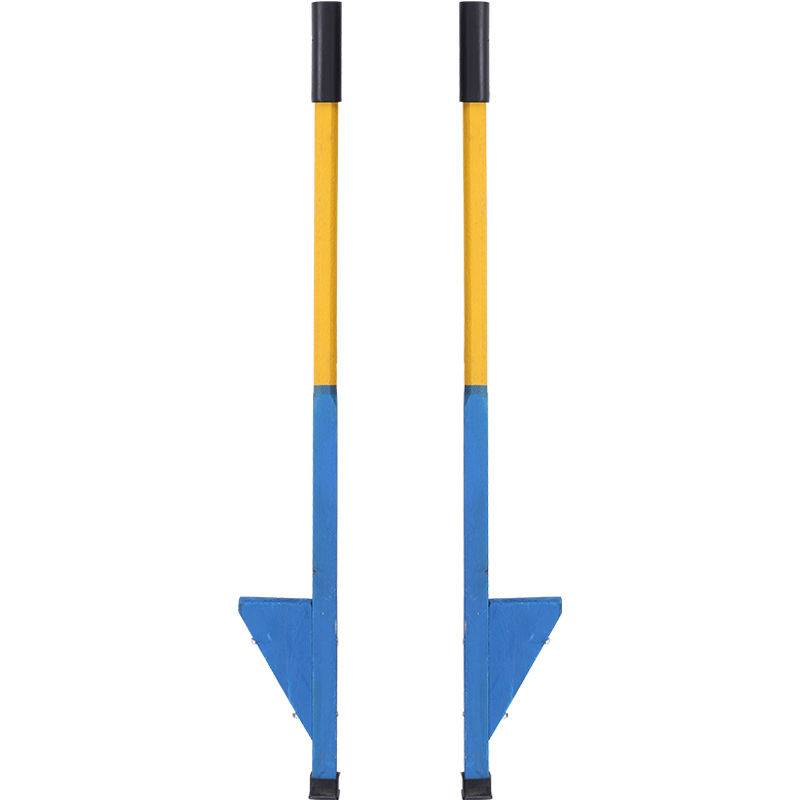 Solid wood stilts Children stepping on stilts Balanced kindergarten Wooden long -handle adult fun folk traditional traditional tripod outdoor outdoor