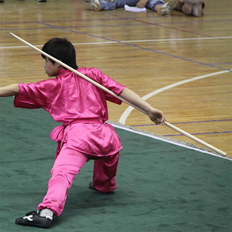 Shram wax head thick tail fine tail, tail size header selection stick competition high school men and women martial arts stick south stick regulations performed sticks