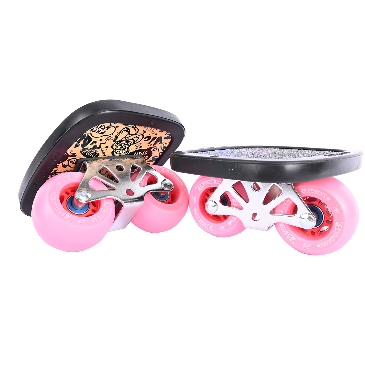 Pink arc wheel (high -speed bearing) is suitable for mobility