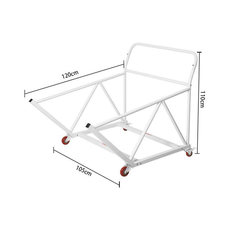 Olympic track and field equipment, iron cake barbon javelin shot rack, mobile cargo rack multifunctional venue cart