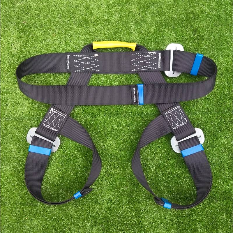 One piece of half -body climbing belt