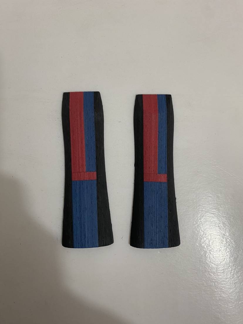 The handle, the diY handle of the table tennis racket, the handle is long and straight, the Ayus material, the self -made handle can be used