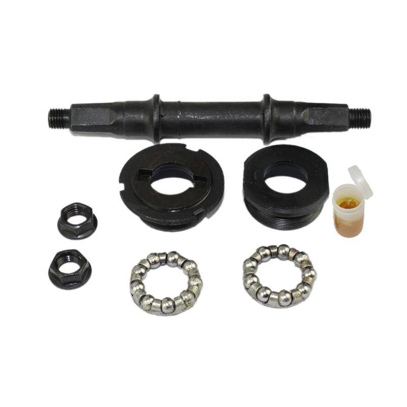 Mountain vehicle 3S central shaft pole square mouth steel bowl beads bowl bowl of ordinary bicycle accessories folding steel bead old -fashioned axis