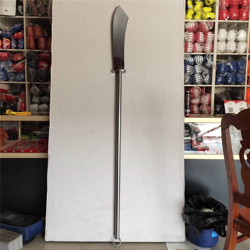 Martial arts performance Pu Dao practice stage performance props, Pu Dao poking knife iron handle, wooden handle, Pu Dao Da Dao is not opened
