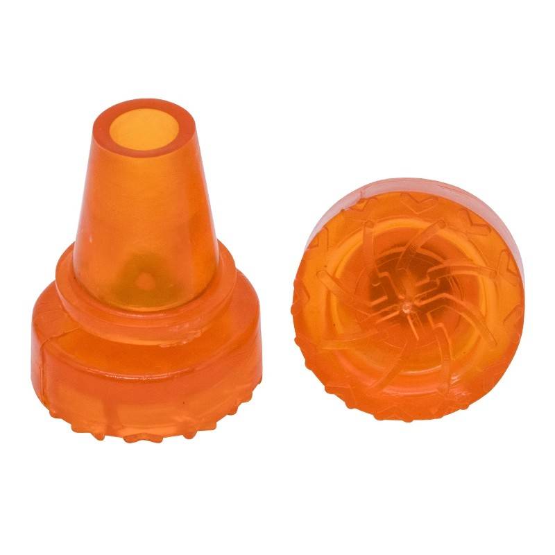 Cutristic anti -sliding rubber head double -turning glue cover anti -sliding cushion foot pad rubber Oxford cane anti -sliding head mute