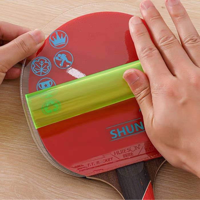 Table Tennis Plastic Plugs Protective Film Safe Adhesive Plastic Rubbing Film Dust Dust does not with viscosity membrane