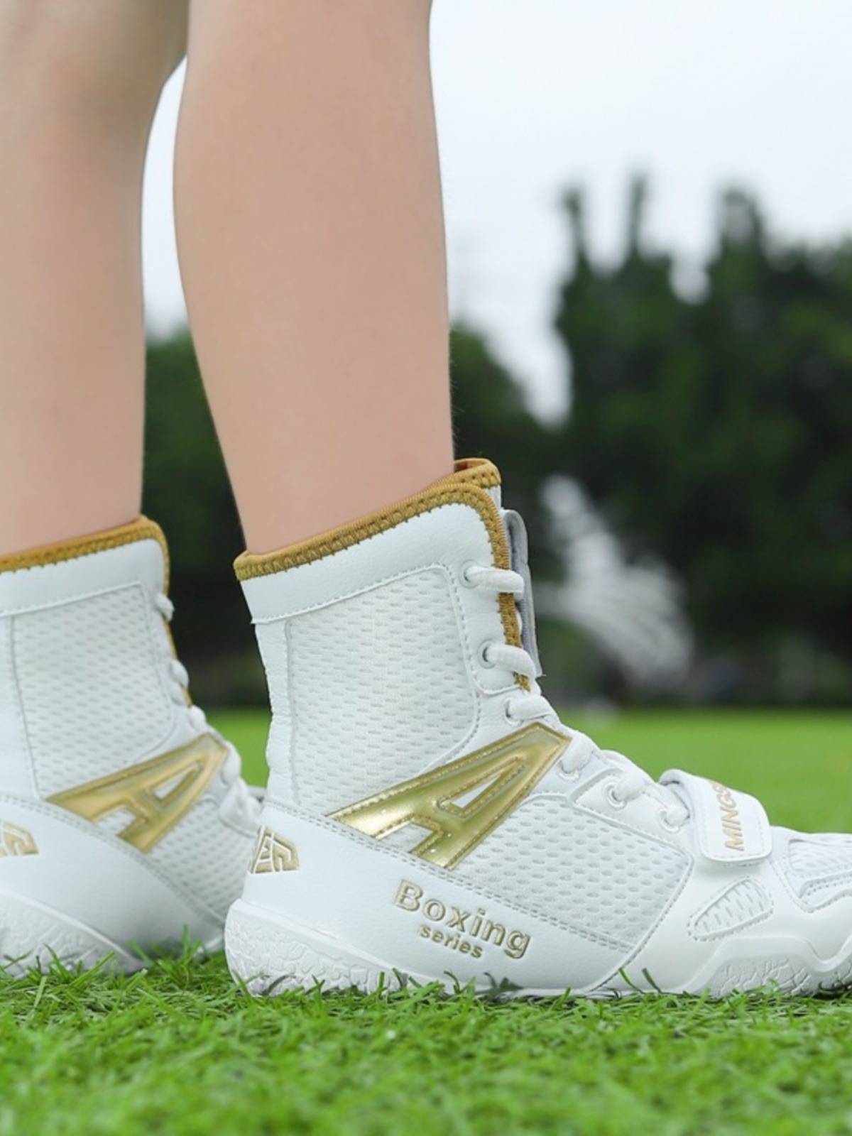 Boxing Shoes Men's Female Shoes Squats Spring Fighting Training Shoes Thai boxing shoes Children professional fight shoes wrestling shoes
