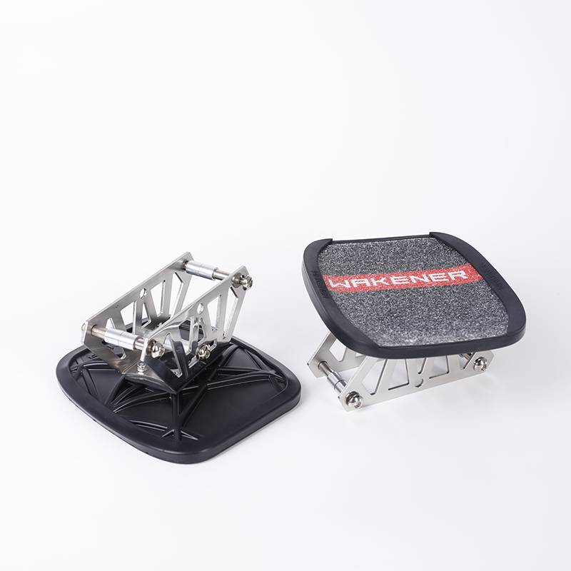 Double arc plate surface+bracket+edge, with a full set of screw shocking pads