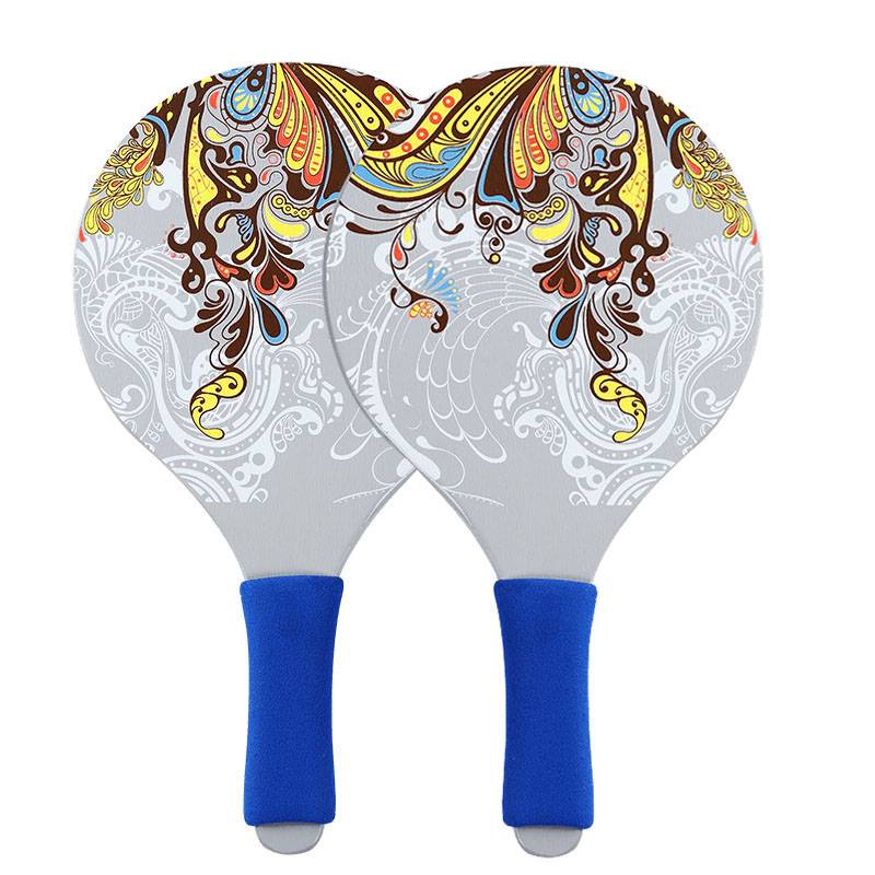 Genuine new Aoqiang board badminton racket one pair of two solid wood three hair rackets seven color phoenix styles to get 12 balls