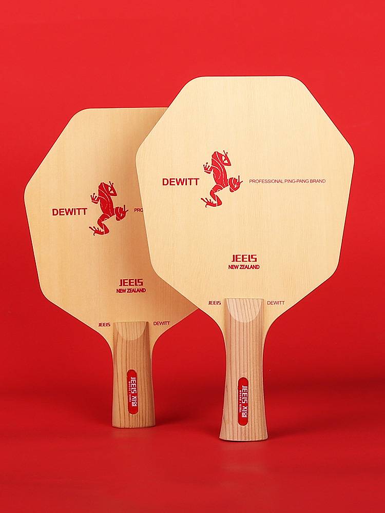 Jeels Jile Tochigi bottom plate hexagonal five -layer Mouton wood core table tennis racket bottom board table tennis bottom board