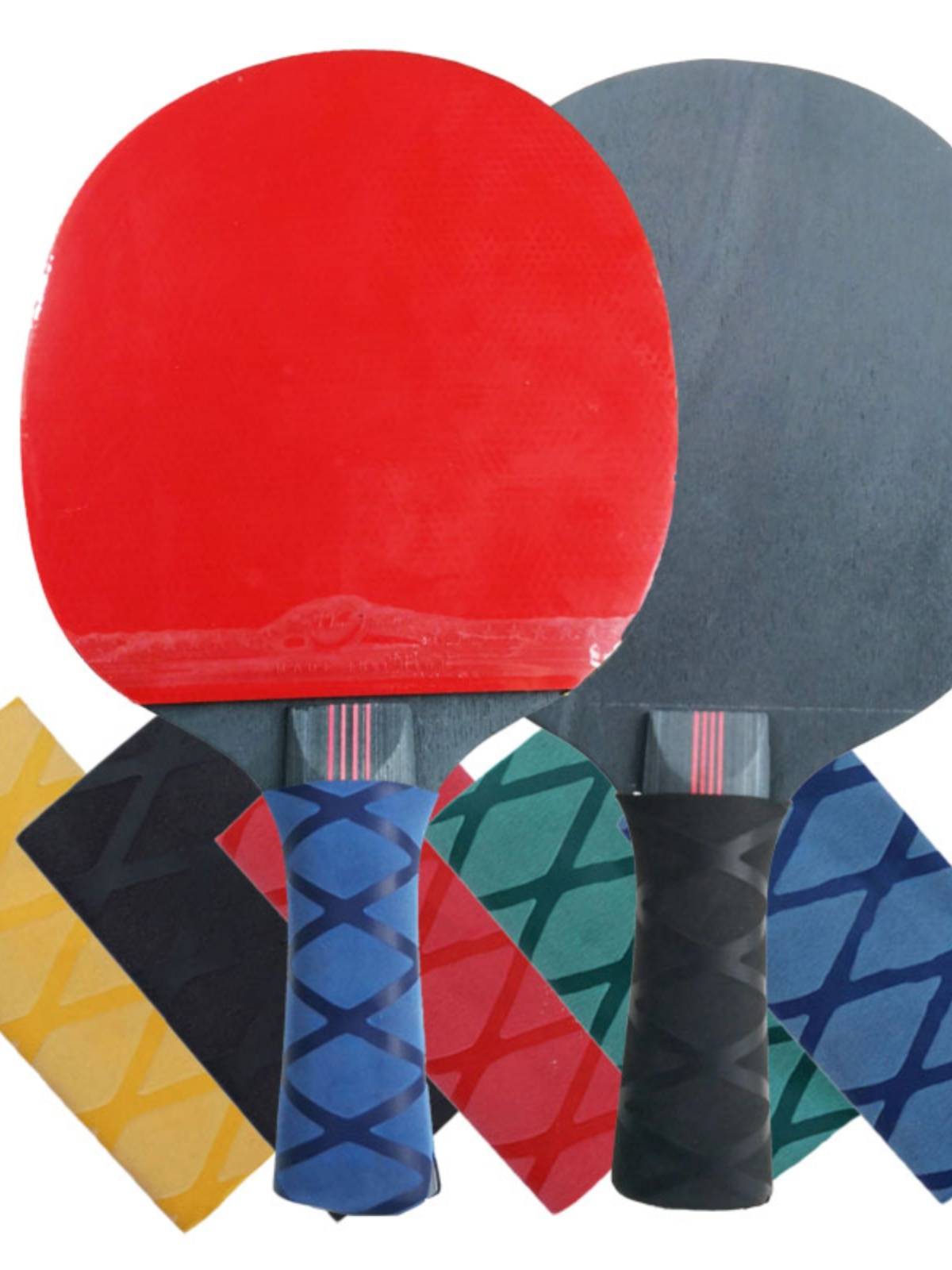 Table tennis shot sweat absorption belt hot hand glue professional table tennis grille handle holder leather skin super thin hot galaxy