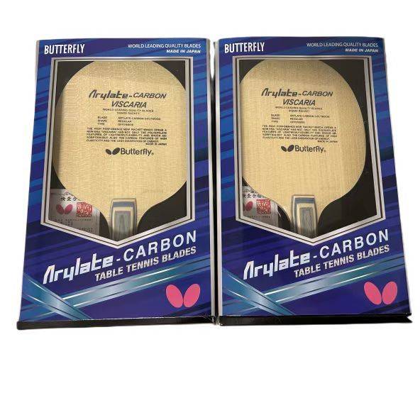 Butterfly King VIS5 2 carbon structure Following the bottom board Visca carbon fiber arc table tennis racket fast attack customization