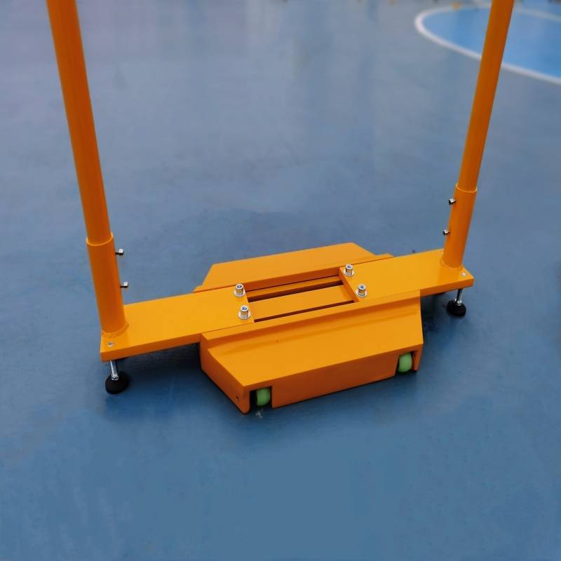 Mobile badminton network frame badminton column cast iron base badminton rack standard net pillar