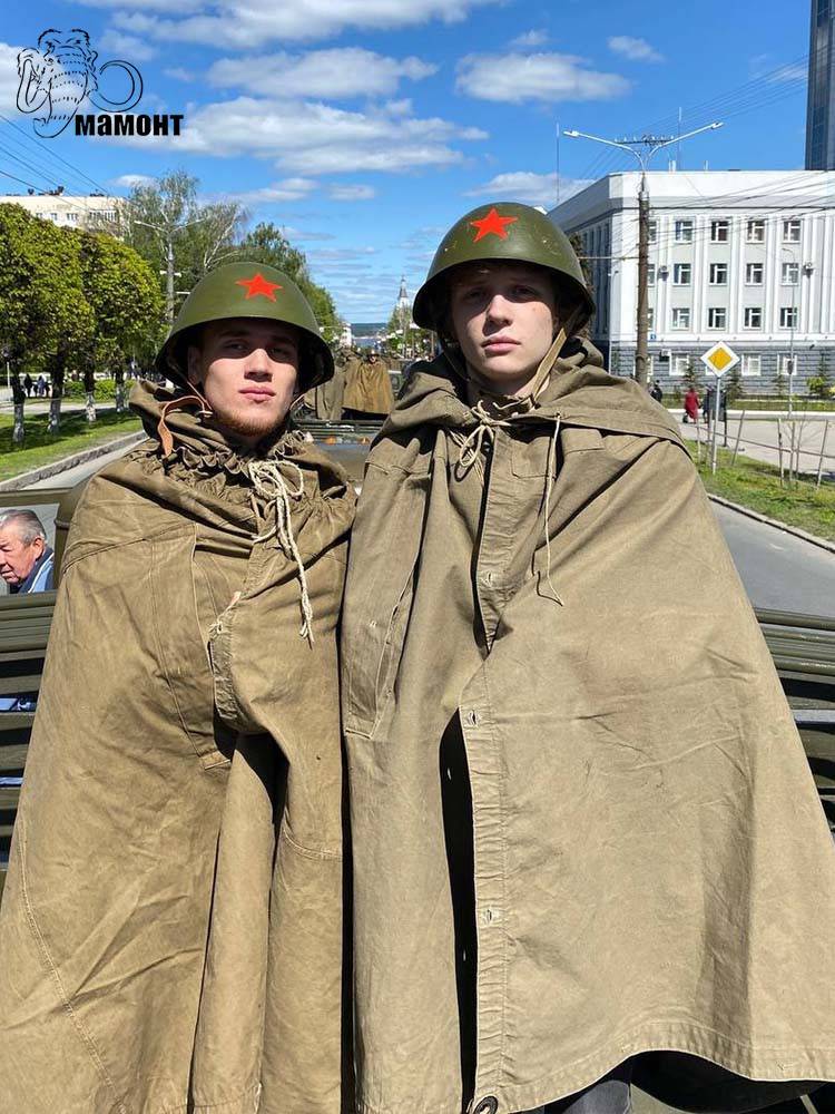 Directly mining Russia's original Soviet Soviet Soviet Soviet public hair m69 single -soldier cloak cloak tent cloth raincoat