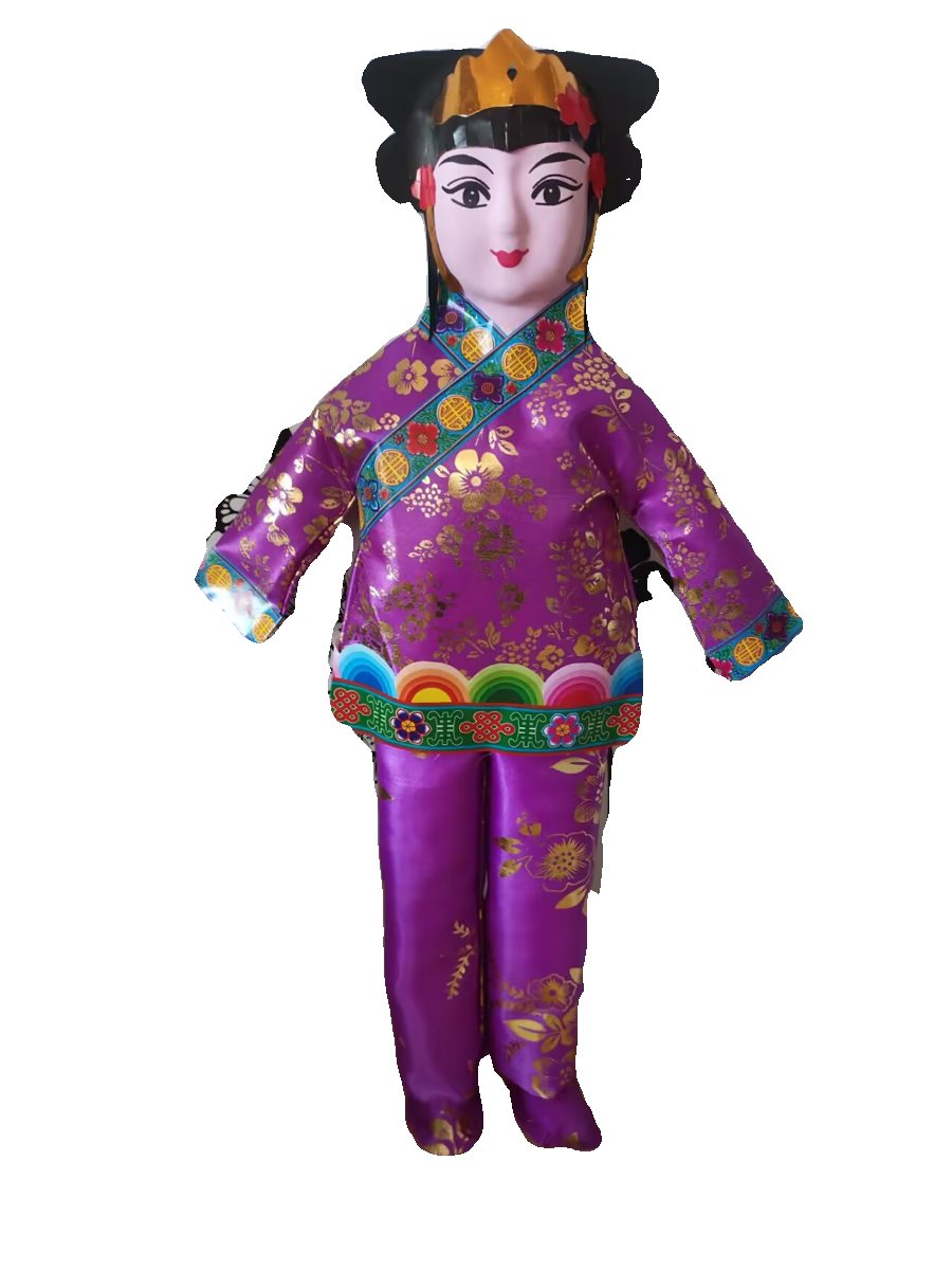 Paper people with cotton paddling, boys and girls, girls and girls, girls, girls, color size can be customized