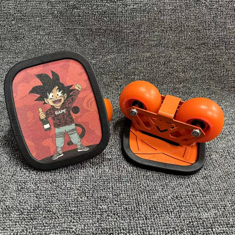 Metal board+orange high bullet wheel