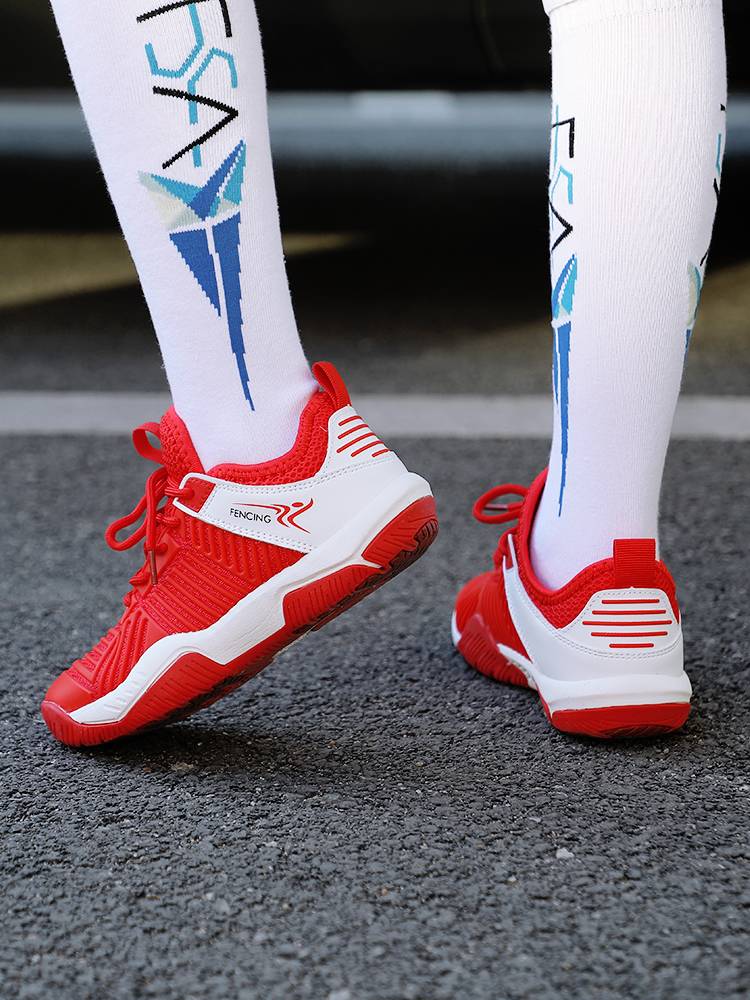 Children's swordsmanship shoes professional Suzaku adult shoes new special training competition shoe laces are free of wear -resistant anti -slip boys