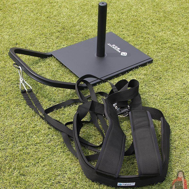 Gym fitness sled car bearing resistance training cart energy vehicle explosive force pull car