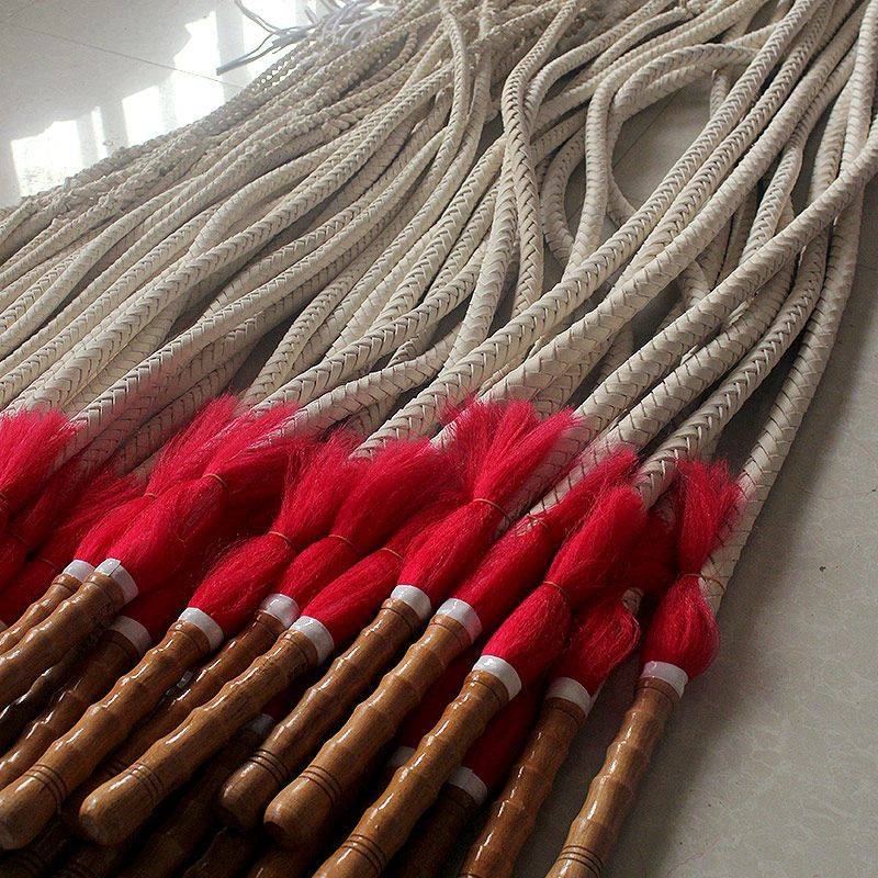 Germany imported cowhide whip fitness whip kin whip fitness whip martial arts sheep long whip soft whip defense