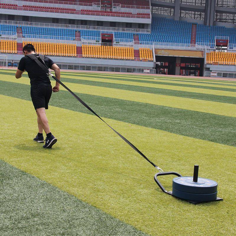 Fitness snow prying weight explosion force training gym push -type large sled resistance crooked outdoor energy vehicle